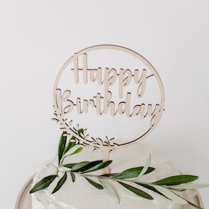 Happy Birthday Caketopper