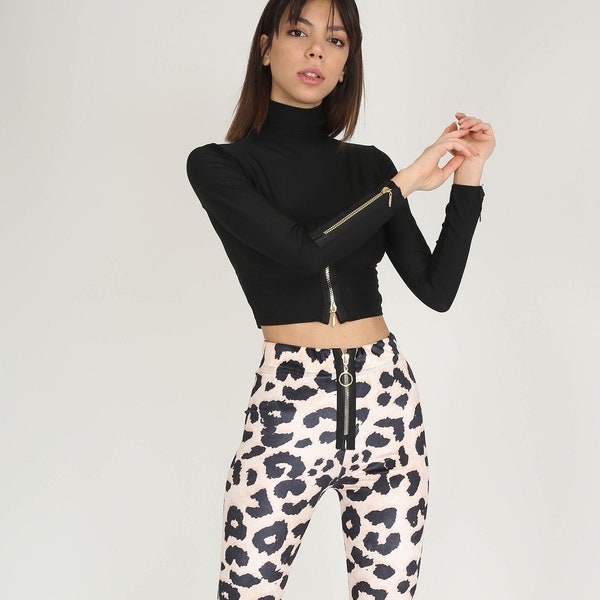 Leopard Leggings,Velvet Pants,Lounge Wear,Pants and Top Set