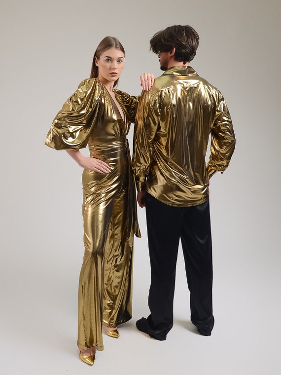 5-teiliges 70er Jahre Disco-Accessoire-Set – Inkl. Halskette, Fransen-Schal, Stirnband, Ohrringe & Sonnenbrille, Für Partys & Karneval