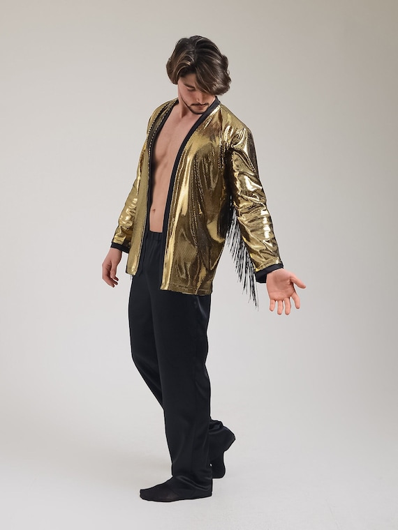 gold festival jacket
