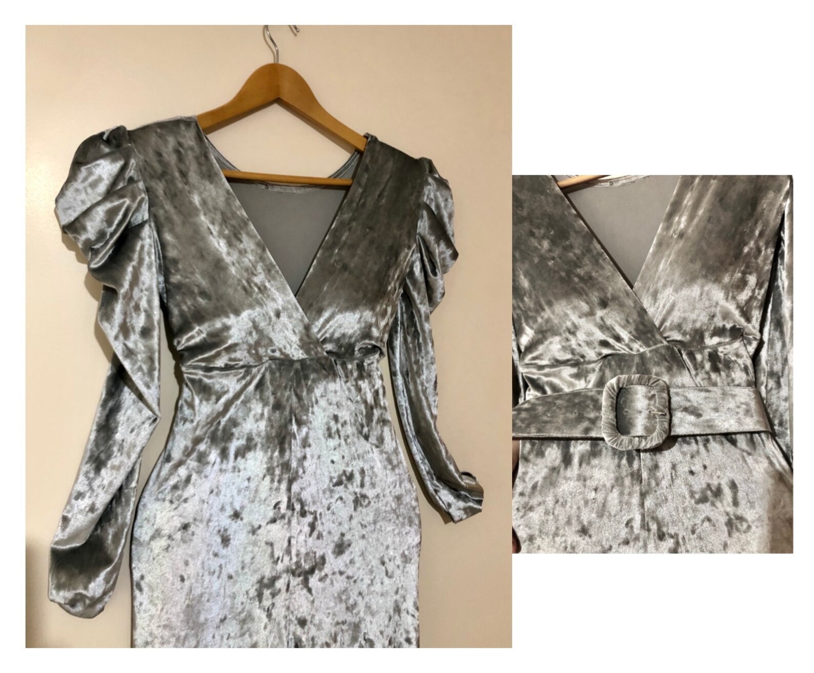 Velvet Bell Bottoms Jumpsuit Royal Blue Formal Jumpsuit Etsy