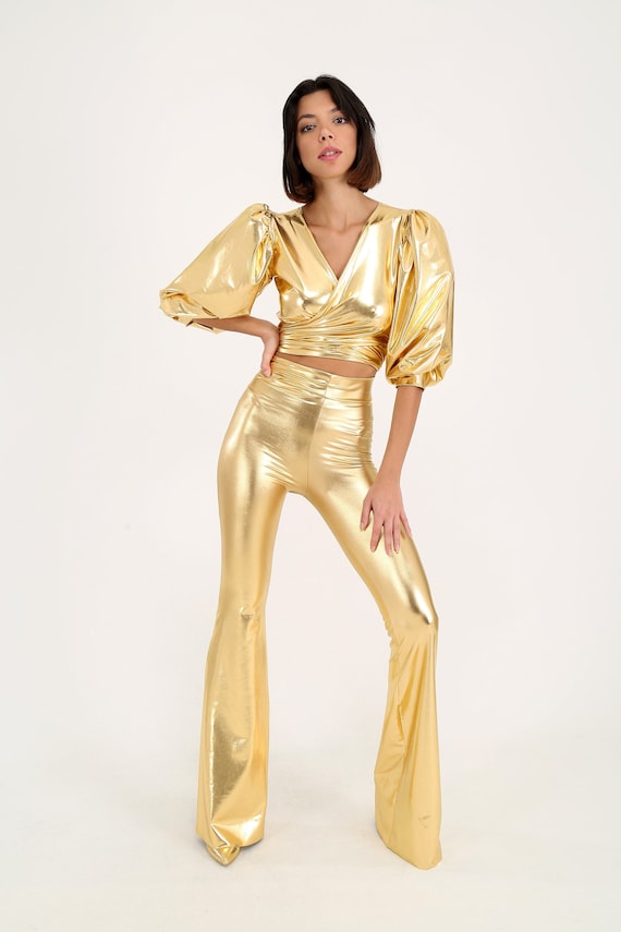 Gold Metallic Flares Gold Metallic Flares