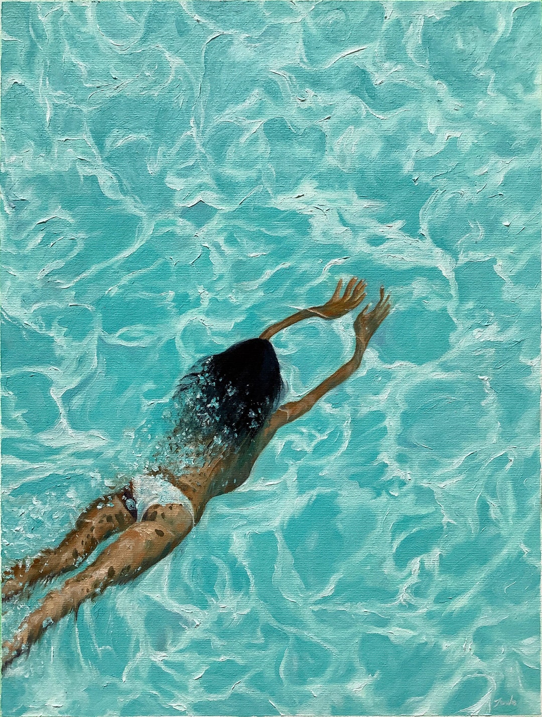 Swim 油絵 oil painting 絵画 原画 abstract il_1080xN.4909301934_jduf.jpg