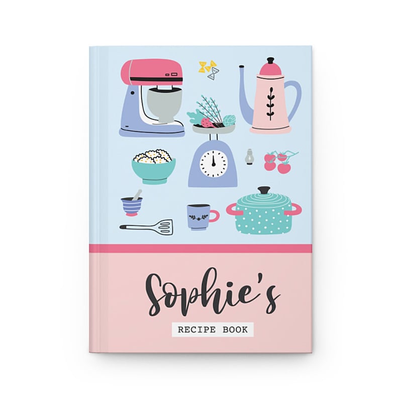 Personalised Recipe Journal Custom Recipe Book Personalised Etsy