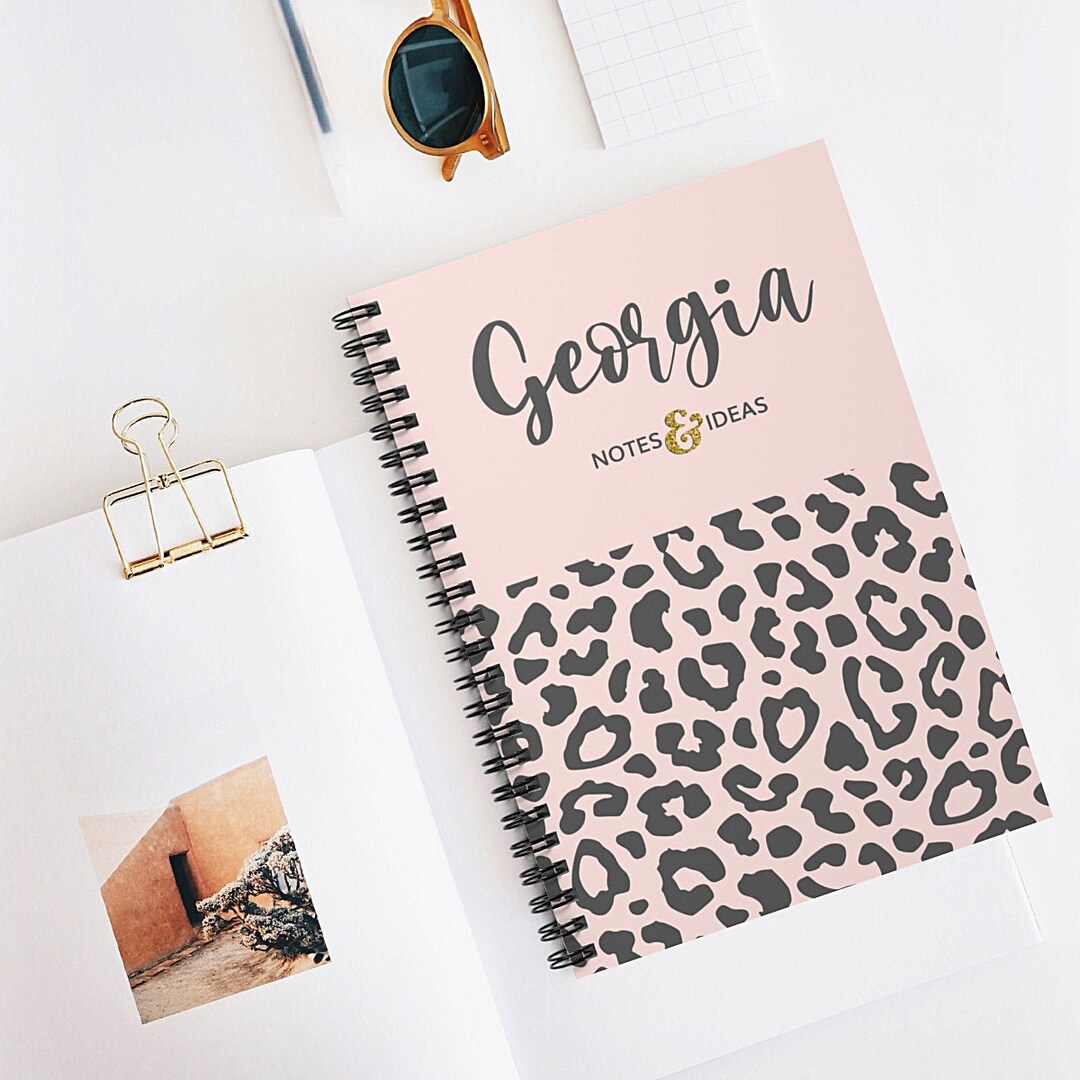 Personalised Notebook,custom Notebook,gift for Teacher,spiral Lined