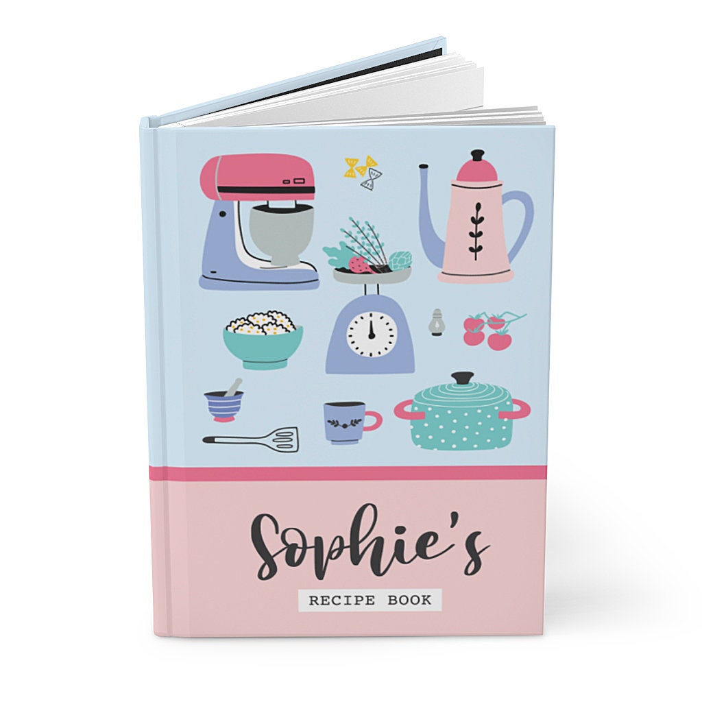 Personalised Recipe Journal Custom Recipe Book Personalised Etsy UK