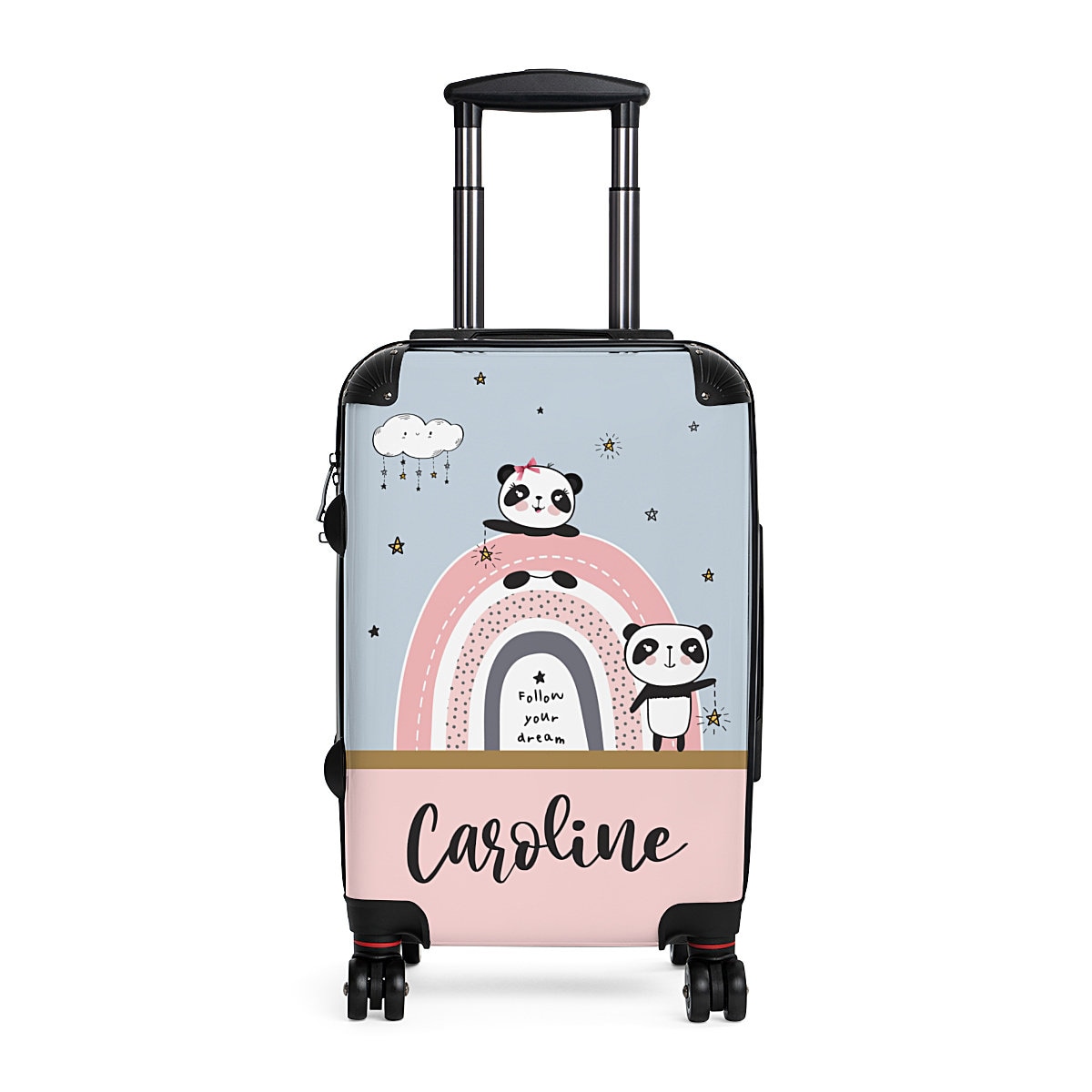 Personalised Cabin Suitcase for Kids Small Custom Luggage for Etsy UK