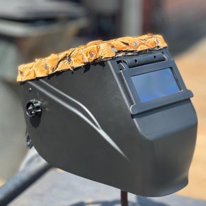 Square style custom welding hood