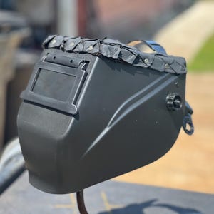 Square style custom welding hood