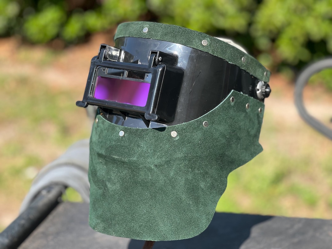 Modified Leather Welding Hood