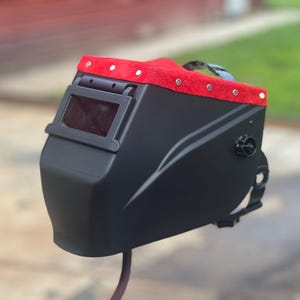 Square style custom welding hood