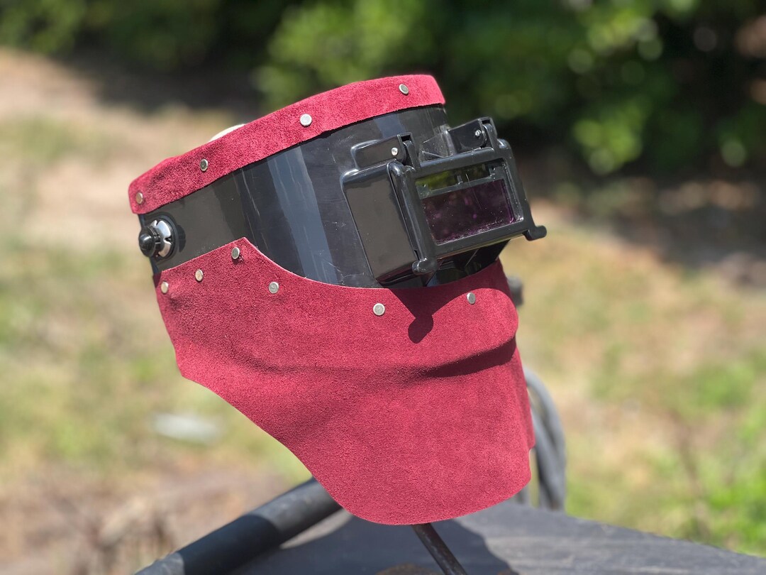 Modified Leather Welding Hood
