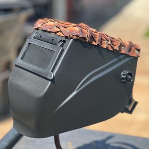 Square style custom welding hood