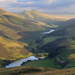 Scotland Edinburgh, The Pentland Hills, Landscape Photography Photo Print