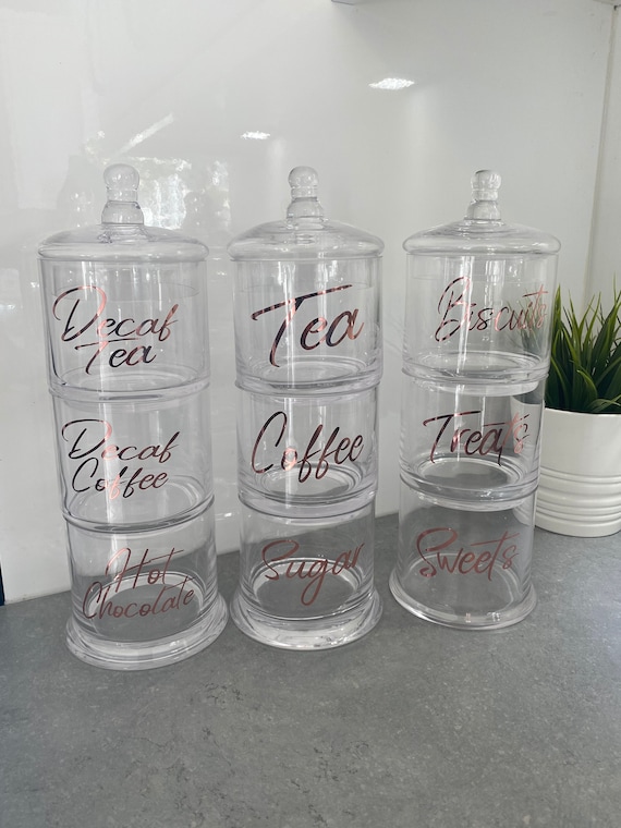 3 tier sale tea coffee sugar