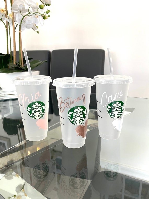 Starbucks Cup, Heart Starbucks Cup, Cold Cup, Personalised Cold