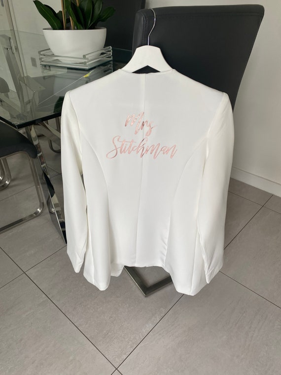 Personalised blazer shop