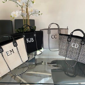 Chanel Terry Jumbo Beach Bag, Women's Fashion, Bags & Wallets, Beach Bags  on Carousell