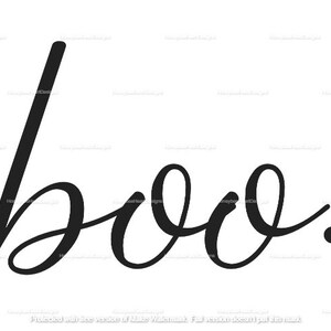 Halloween SVG - boo.  - Digital SVG file Digital Download - Cricut SVG Halloween boo.