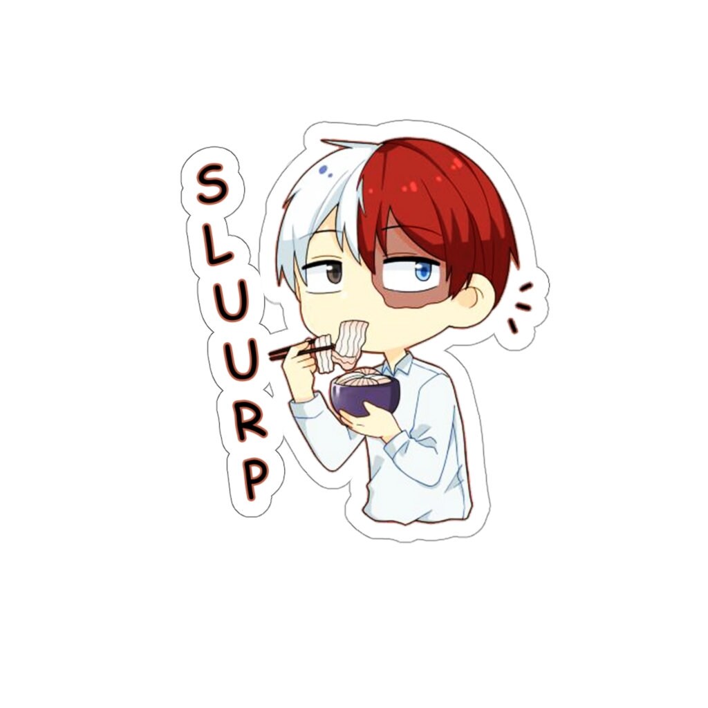 stickers sur le theme todoroki anime printables cute stickers anime