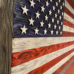 Wooden American Flag image 1