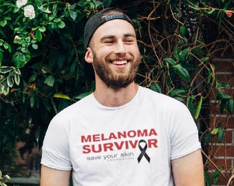 Melanoma Survivor Camiseta Unisex