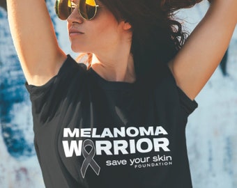 Camiseta Unisex Melanoma Warrior