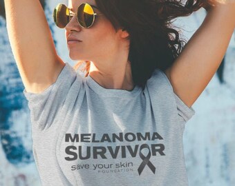 Melanoma Survivor Camiseta Unisex