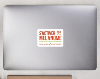 Activar para la pegatina de melanoma