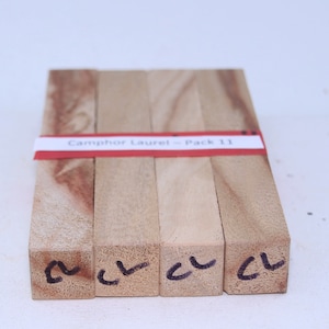 Australian Grown Camphor Laurel Pen Blanks ideal for Small Turning Projects and Making Pens.