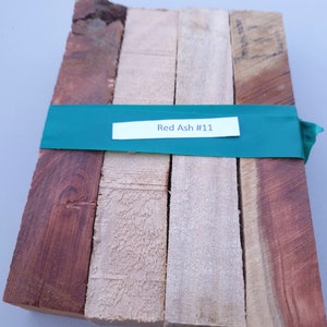 Australian Red Ash Pen Blanks, Turning Blanks
