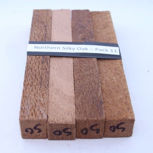 Traditional Silky Oak Pen Blanks.  Australian Turning Timber for Pen Making and Small Utensil Blanks