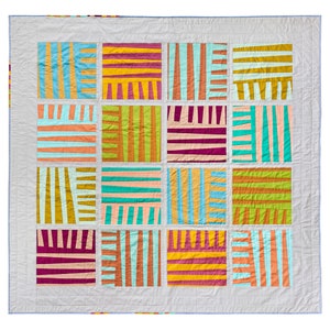 Shine Quilt Bundle curado por Suzy Williams para Suzy Quilts, Art Gallery Fabrics sólidos, kit de edredón, acolchado de improvisación, edredón sólido