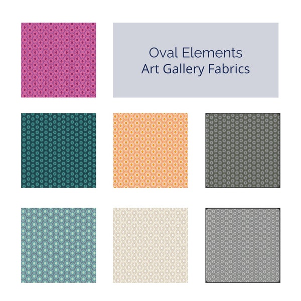 Oval Elements for Art Gallery Fabrics