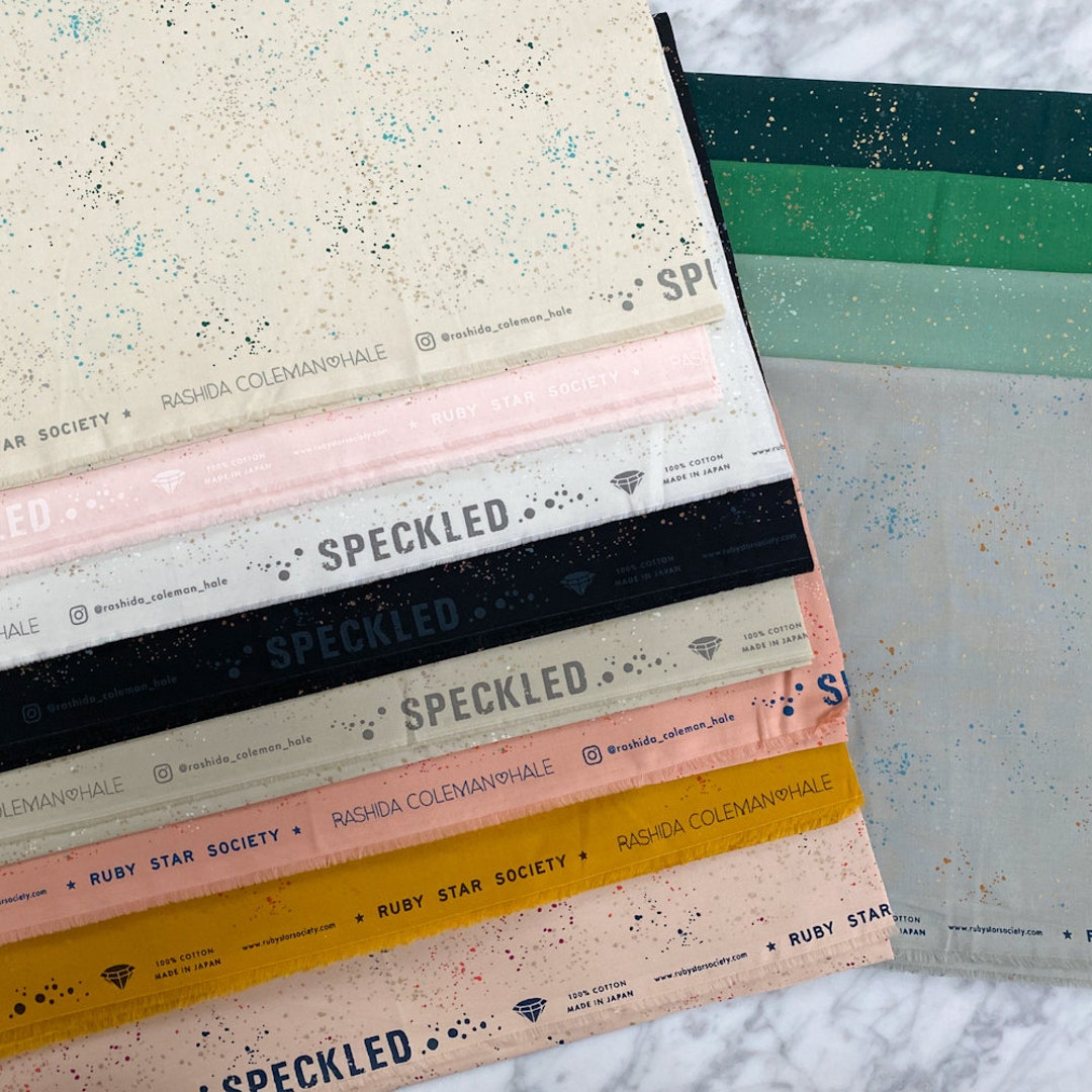 Speckled by Rashida Coleman-hale for Ruby Star Society Fabric - Etsy