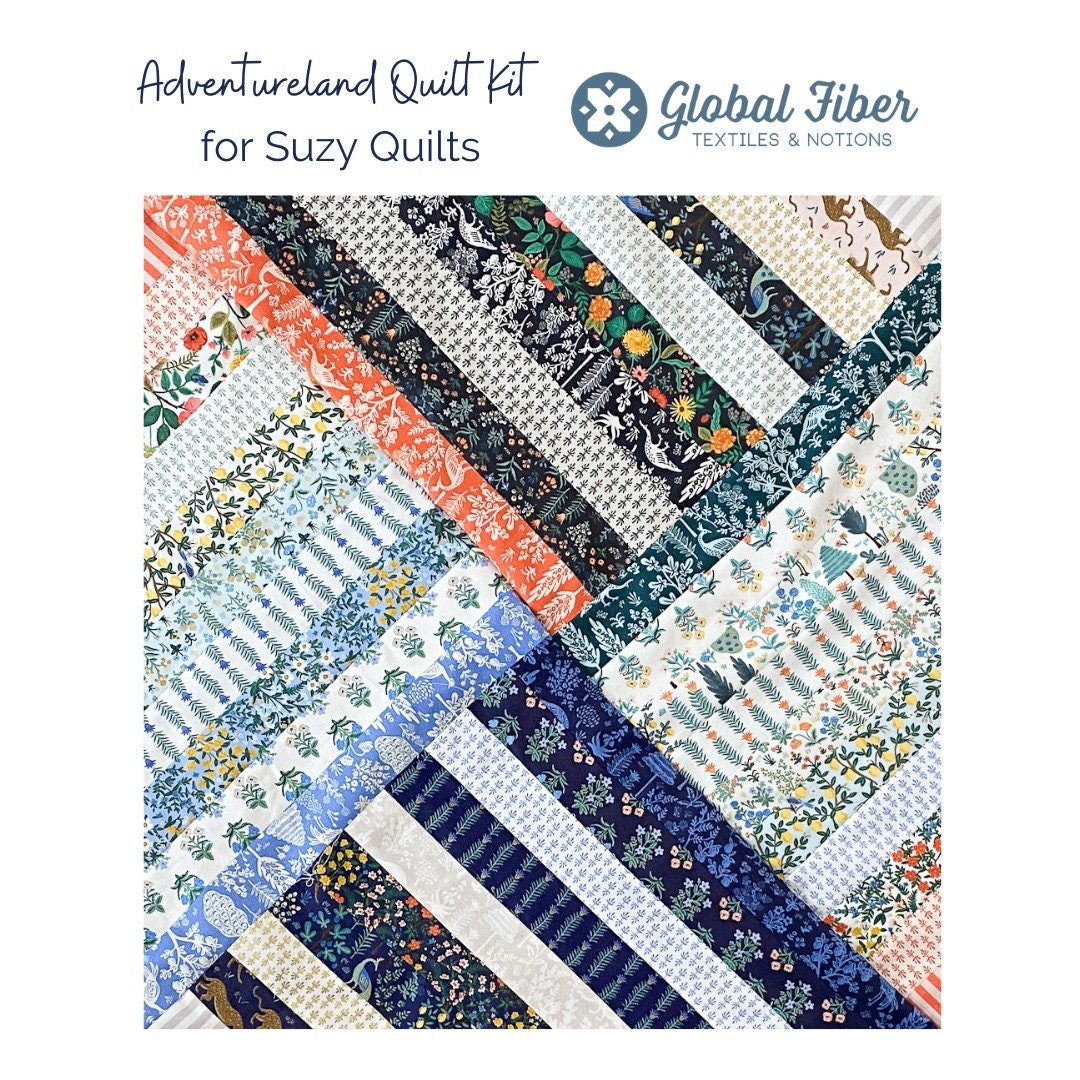 Adventureland Quilt Kit for Suzy Quilts Scrappy Precut Jelly Etsy