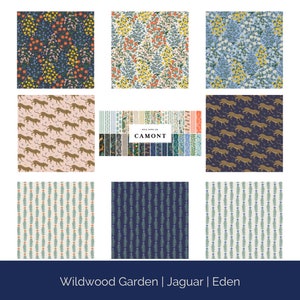 Camont Collection by Rifle Paper Co. | Wildwood Garden/Eden/Jaguar  | Listing 3 of 6 (See additional listings for more options)