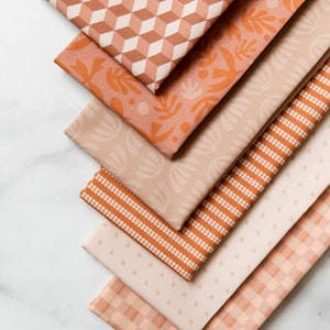 Duval Collection, designed by Suzy Williams of Suzy Quilts, modern prints, Spiced group, 1 of 6