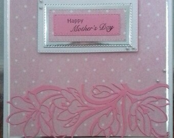 Pretty in pink Mother&#39;s day card