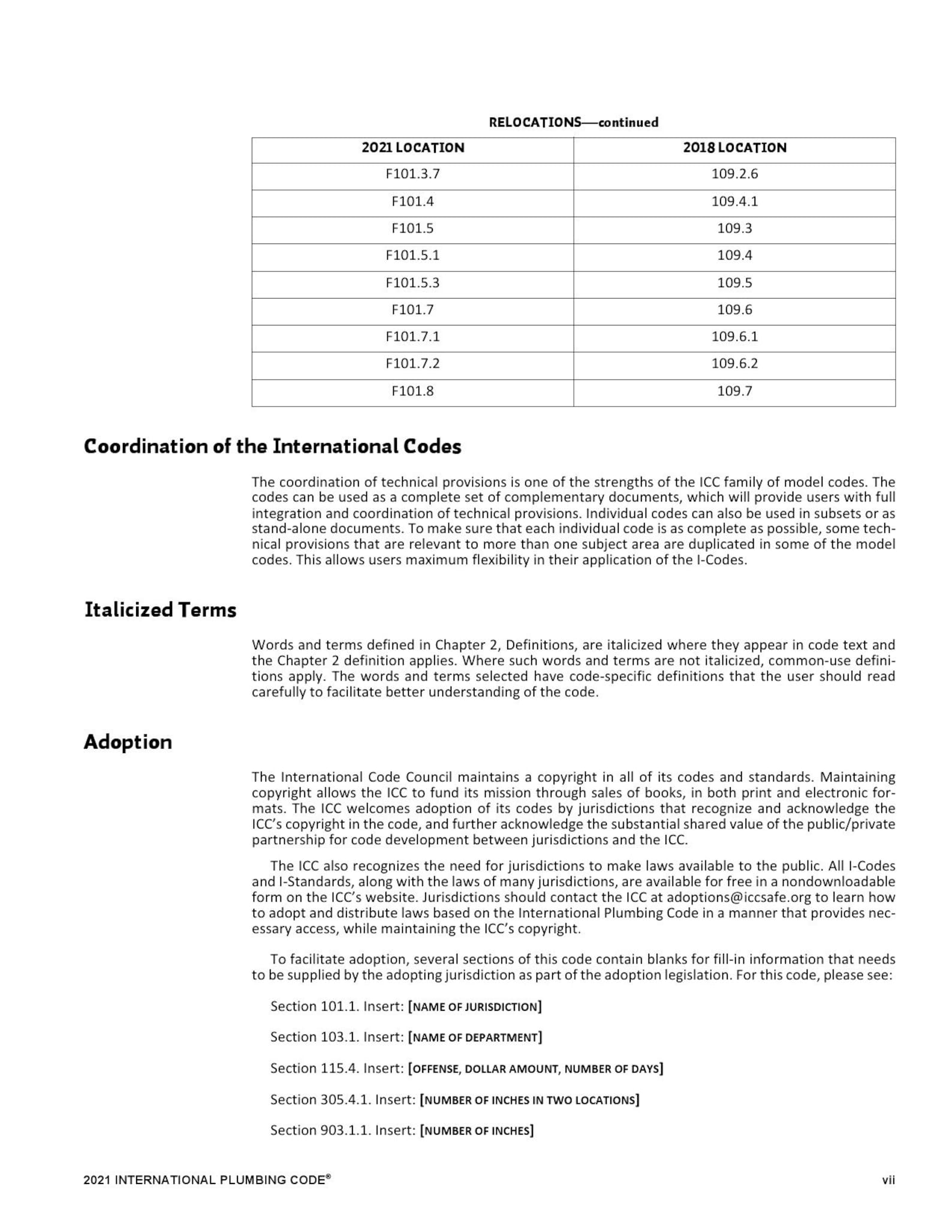 2021 International Plumbing Code IPC STANDARD Etsy