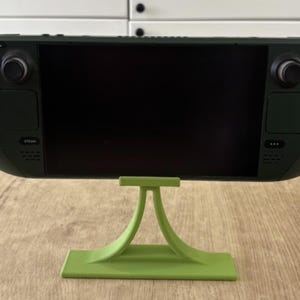 Steam Deck Belly Stand, Lightweight Lap Support, Bed Gaming Accessory, Plastic Cradle