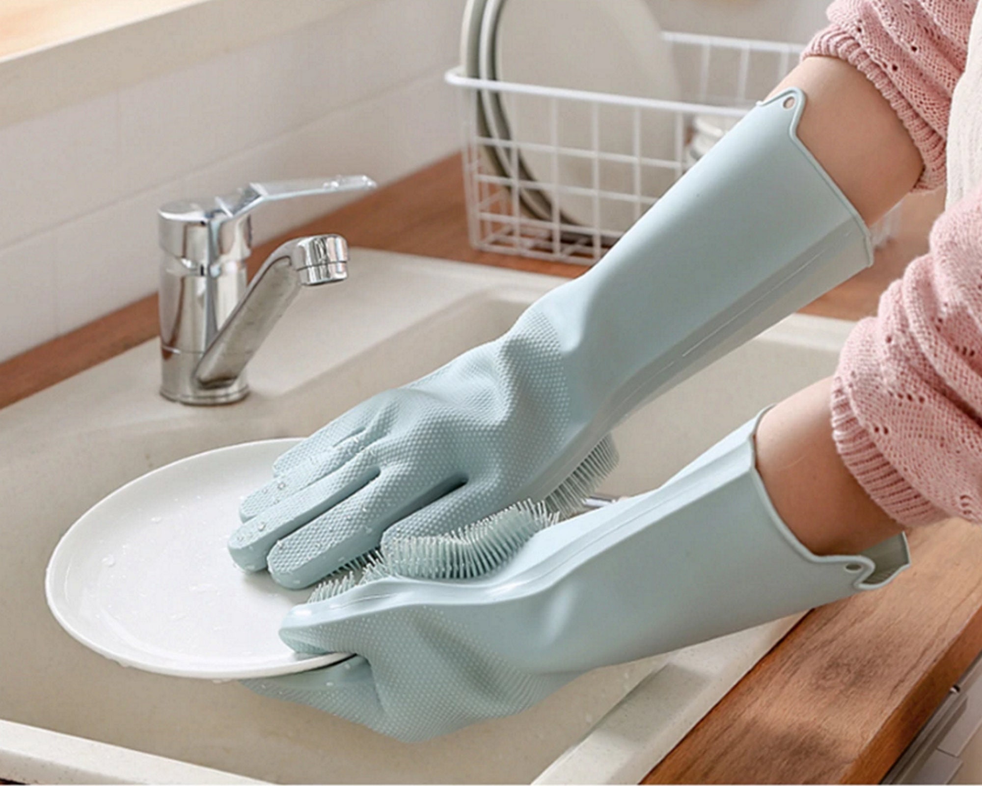 Amazing washing gloves for home choreskitchen accessories Etsy