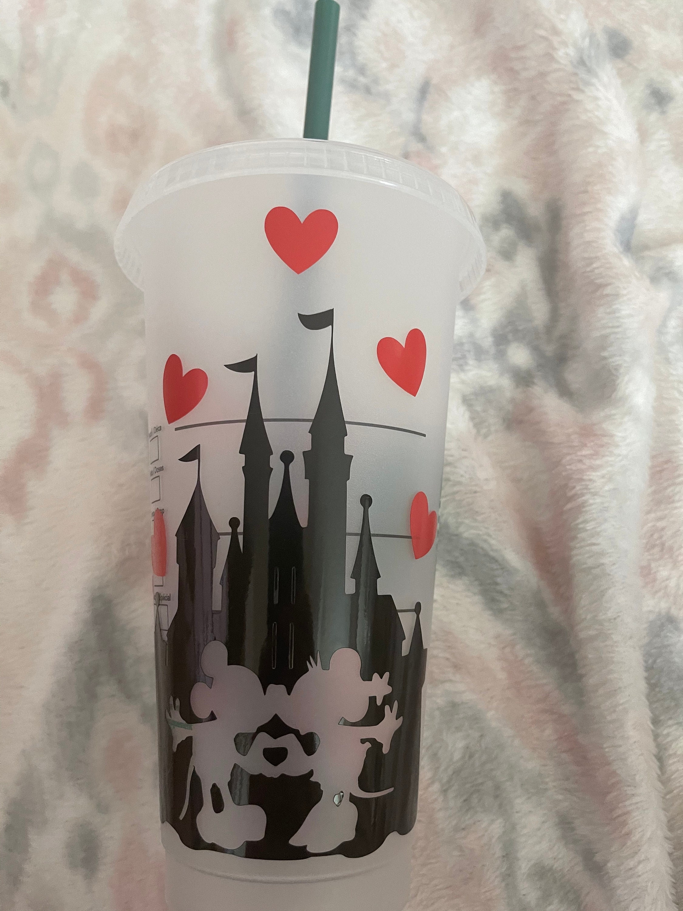 Disney inspired Starbucks cup Etsy