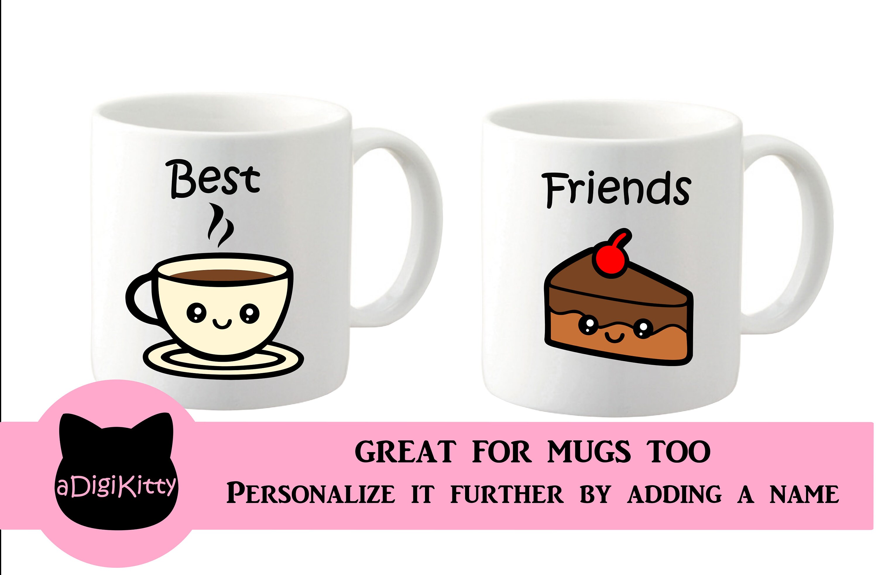 Free Free 208 Best Friends Silhouette Svg SVG PNG EPS DXF File