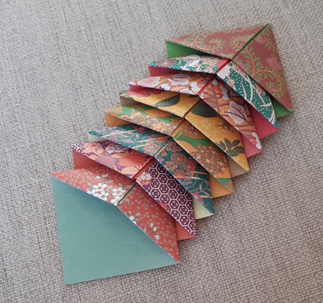 Origami Paper Junk Journal Supplies Handmade Journal Supplies - Etsy