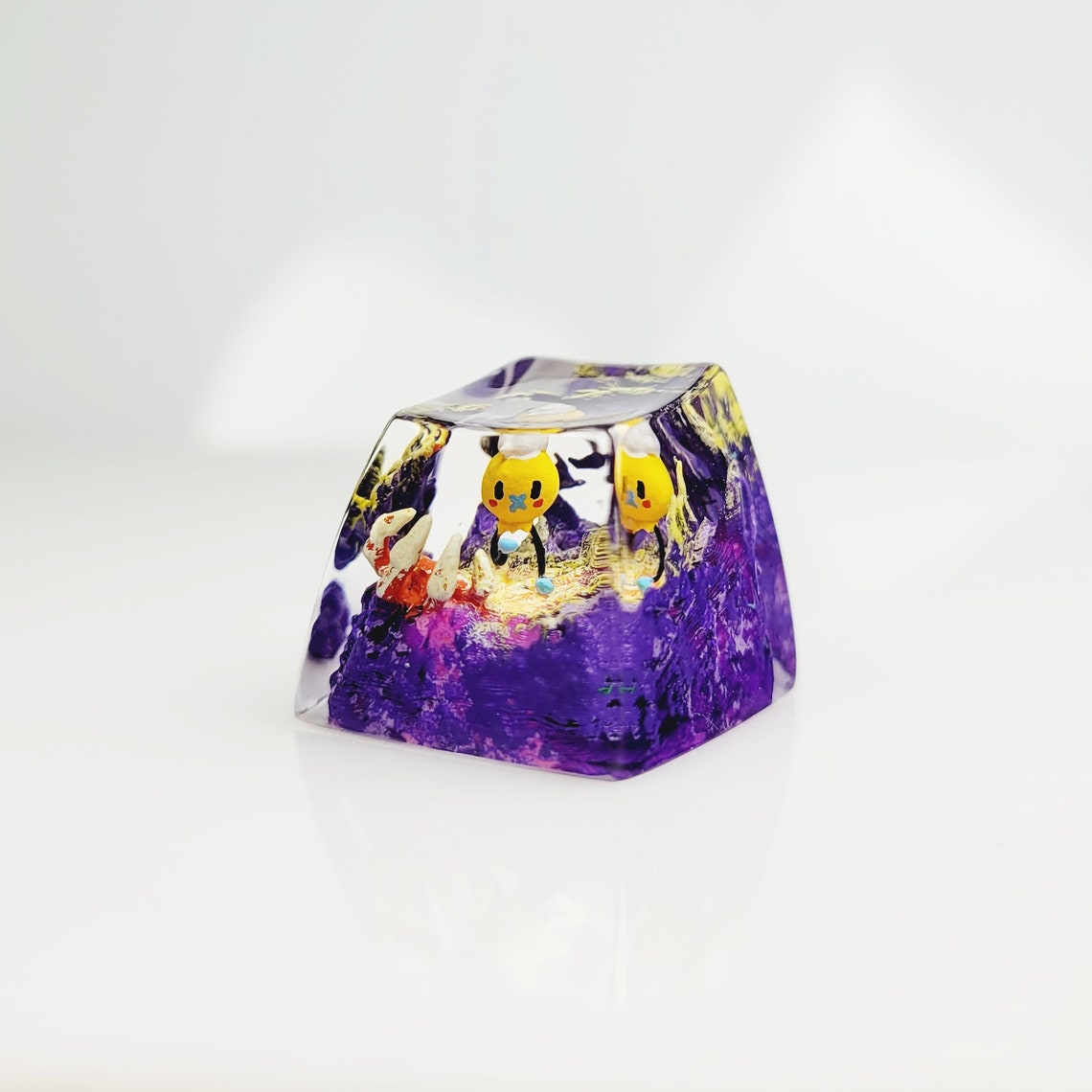 Shiny Drifloon Keycap anime Keycap Handmade Resin Keycap | Etsy