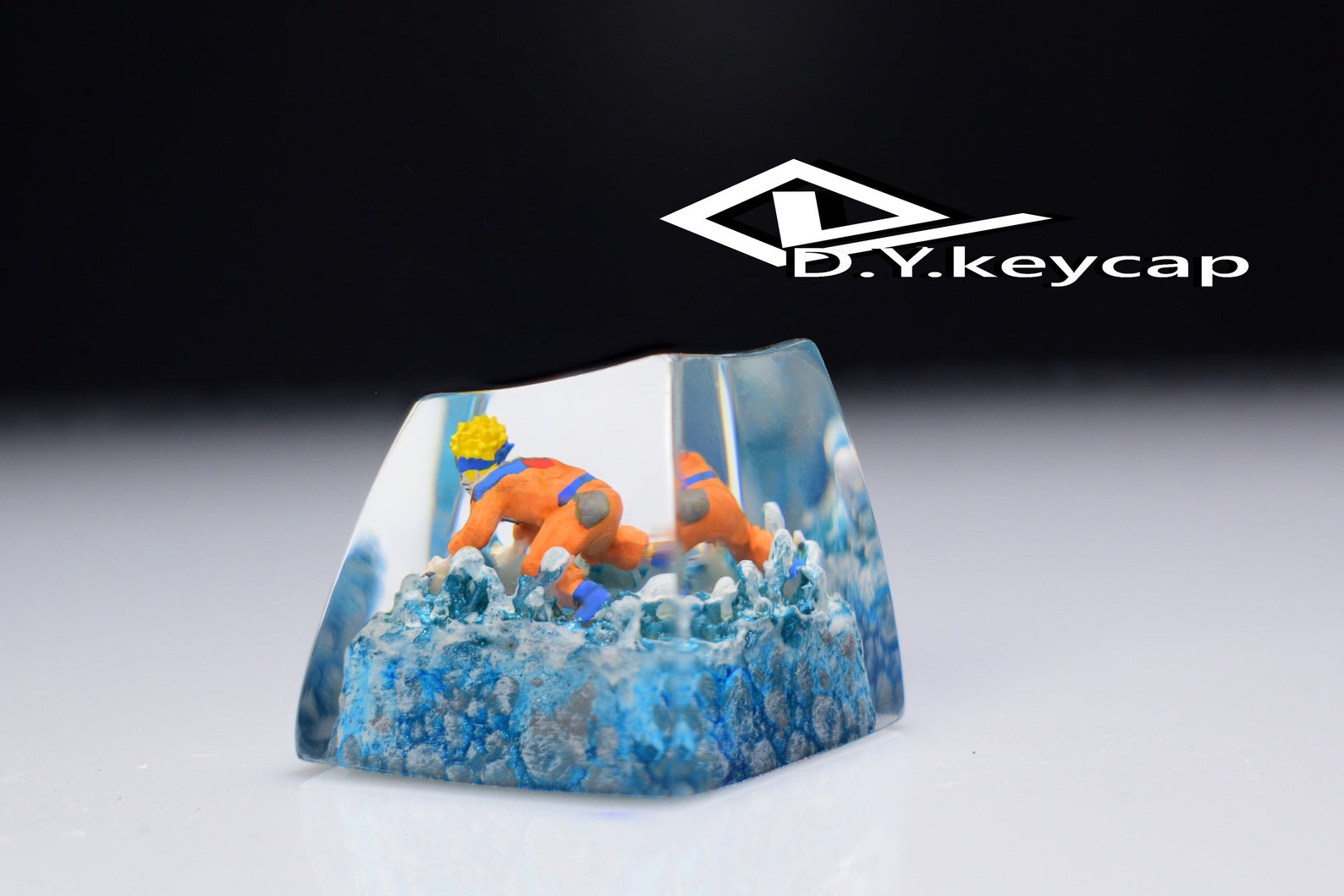 Naruto keycap custom Anime Artisan Keycap-resin handmade | Etsy