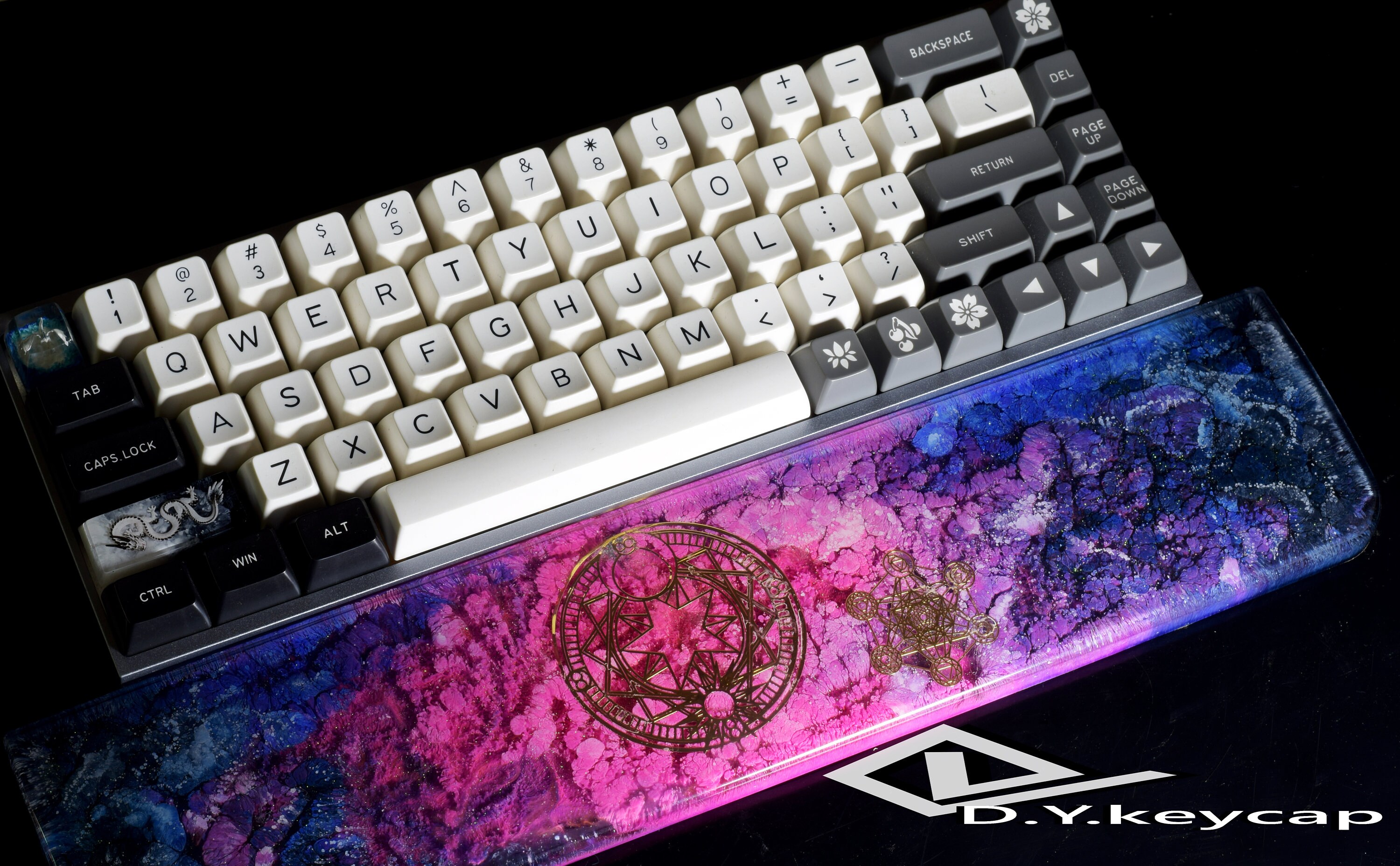 Wrist rest resin handmade wrist rest custom gift for him Etsy