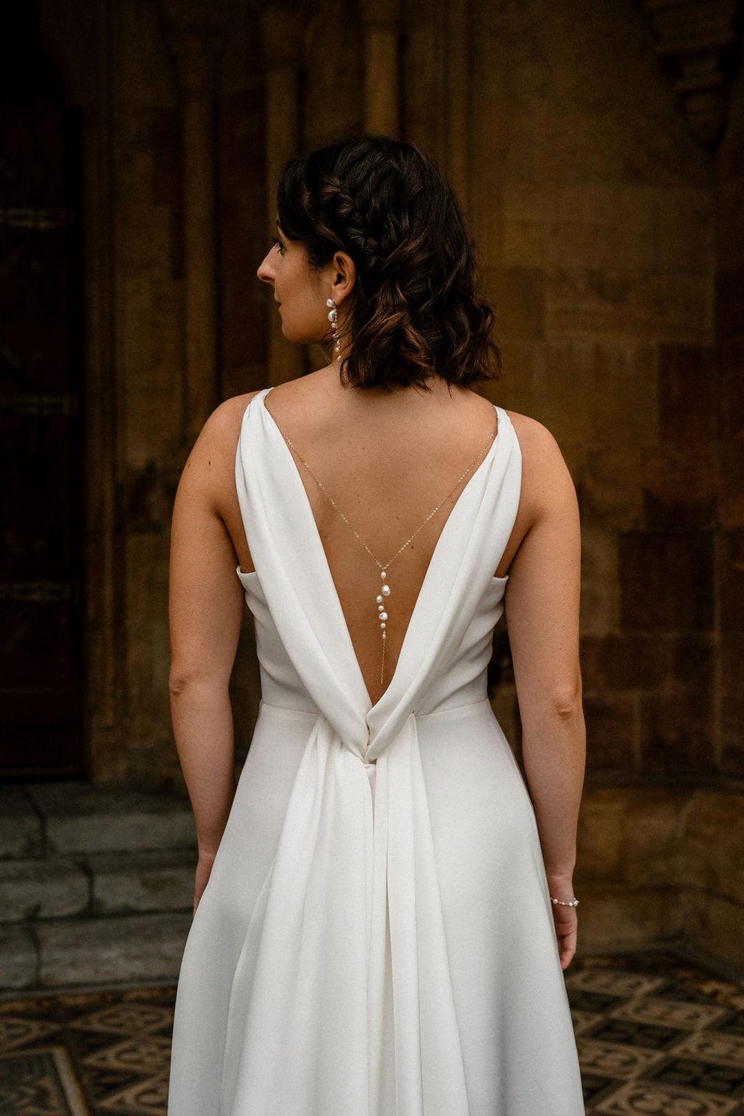 Take A Look About Back Necklace For Wedding Dress
