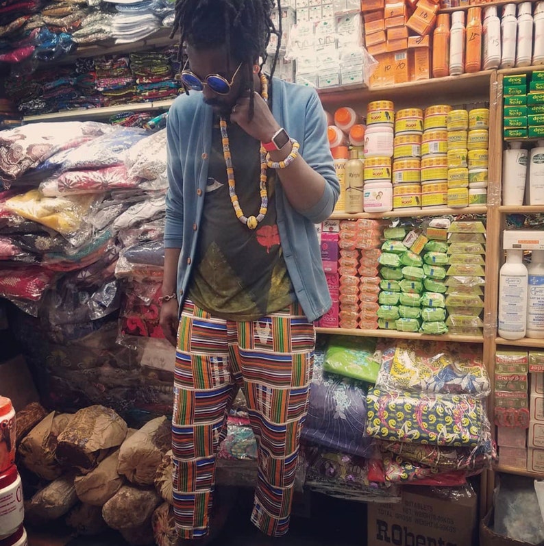 kente pants ankara pants adult kente pants african clothes african clothingmens pants mens kente pantsplus size pants african pants